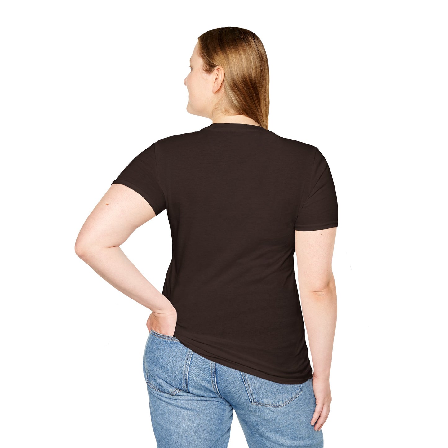 Minimalist Nature-Inspired Unisex Softstyle T-Shirt, Casual Wear, Everyday Style, Gift for Nature Lovers, Eco-Friendly Fashion