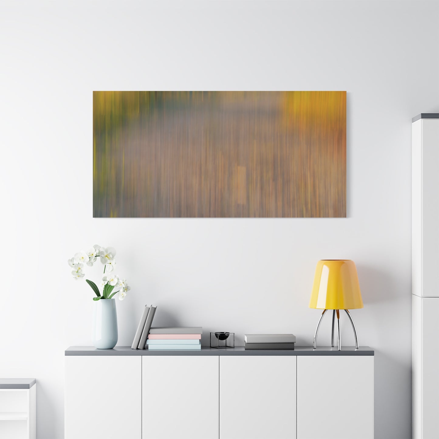 Abstract Landscape Canvas Art - 1.25" Stretched Wall Decor - TRV