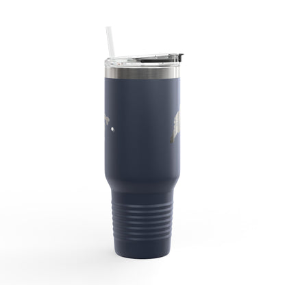 Insulated Travel Mug | Baseball Catcher Themed Travel Tumbler for Active Lifestyles, Coffee Mug, Road Trip Cup, Gym Hydration, Gift for Athletes - TRV