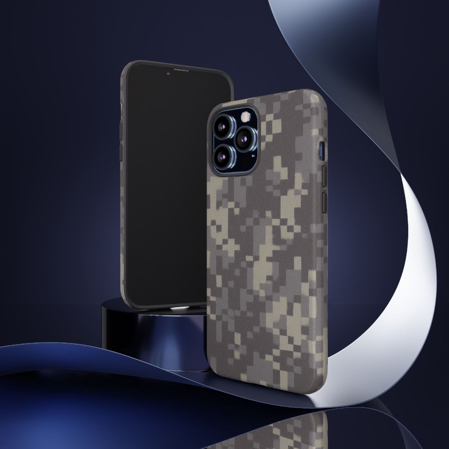 Camouflage Phone Case, Military Style Cover, Tough Phone Protection, Durable Phone Accessory, Gift for Veterans, Outdoor Enthusiasts - TRV