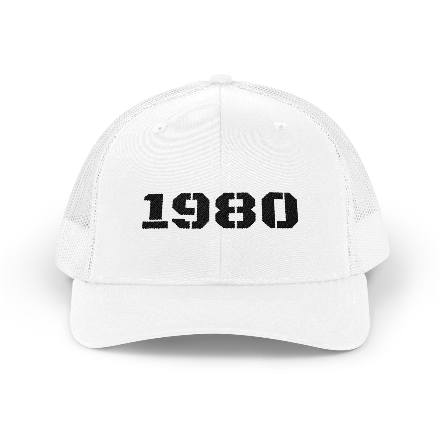 Vintage 1980 Snapback Trucker Cap | Retro Hat, Gift for 80s Kids, Fashionable Baseball Cap, Unisex Headwear, Summer Accessory - TRV