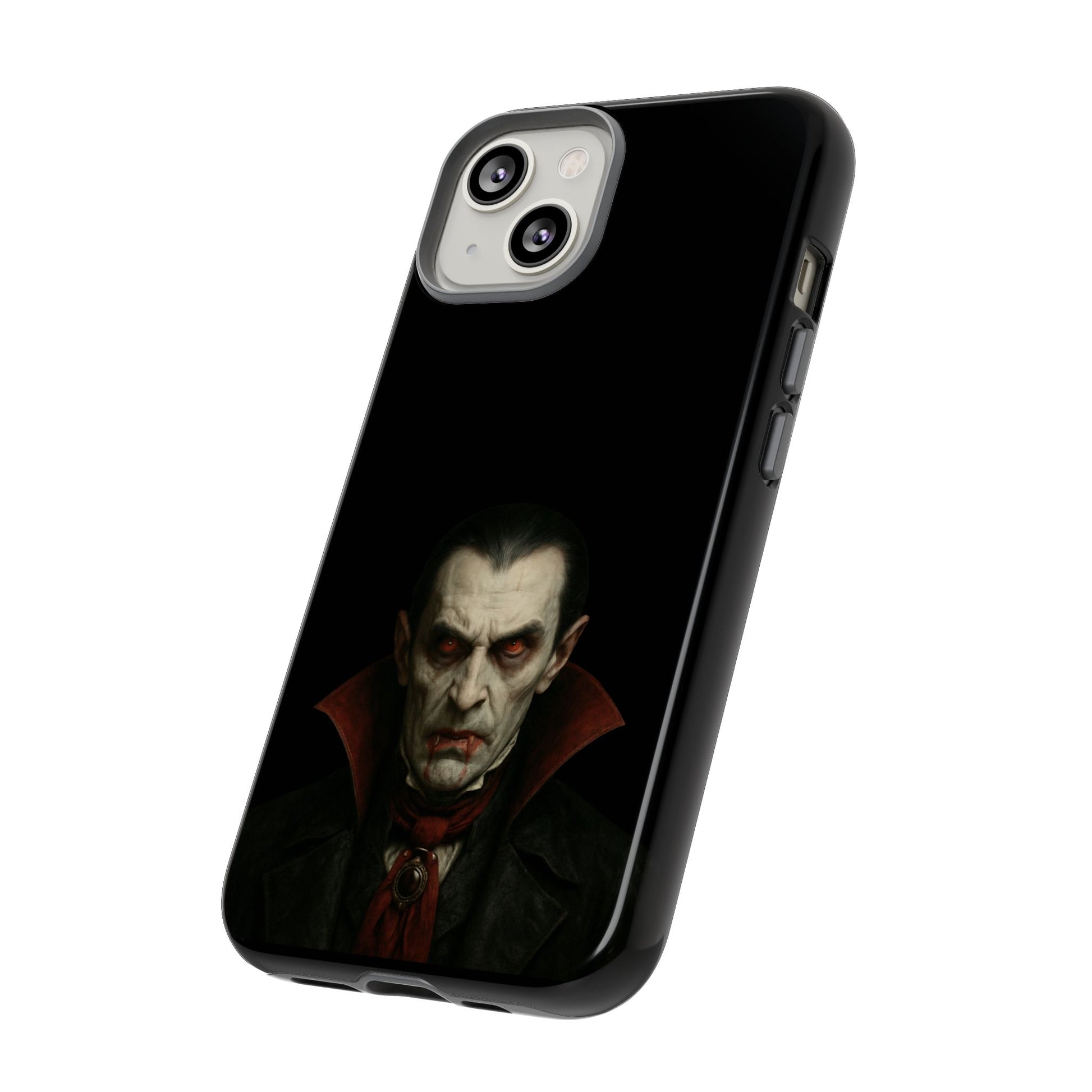 Vampire Phone Case - Tough Cases for Halloween, Gothic Decor, Gifts for Horror Fans, Spooky Accessories, Unique Cellphone Cover - TRV