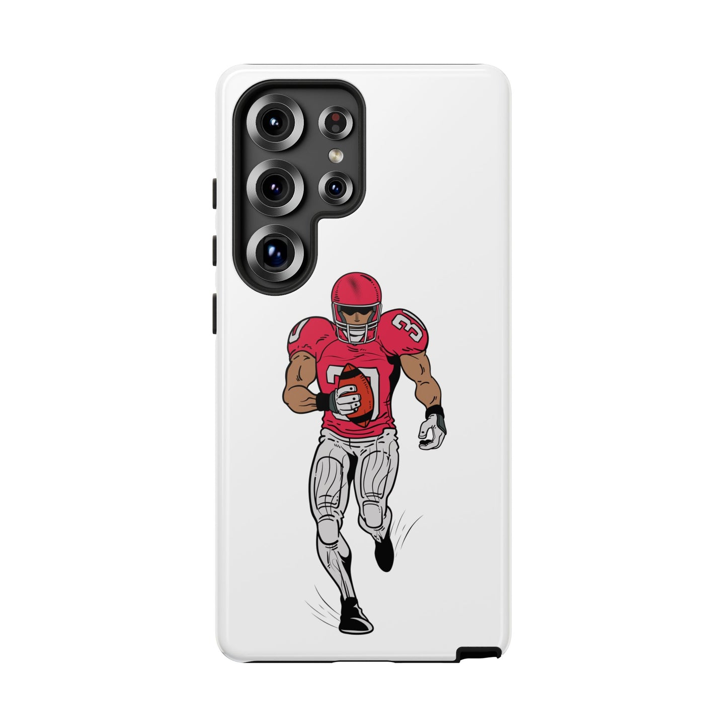 Football Player Tough Case, Sports Phone Cover, Athlete Gift, Tough Phone Case, Fall Sports, Football Lover's Accessory - TRV