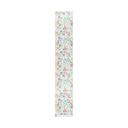 Floral Watercolor Wrapping Paper Roll — Pastel Flowers Gift Wrap for Mother's Day & Spring