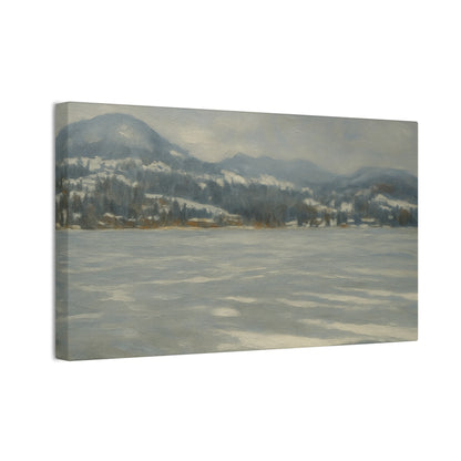 Serene Winter Landscape Canvas - TRV