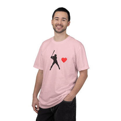Baseball Love T-Shirt, Unisex Sports Tee, Gift for Baseball Fans, Valentine's Day Shirt, Game Day Apparel, Soft Cotton Top