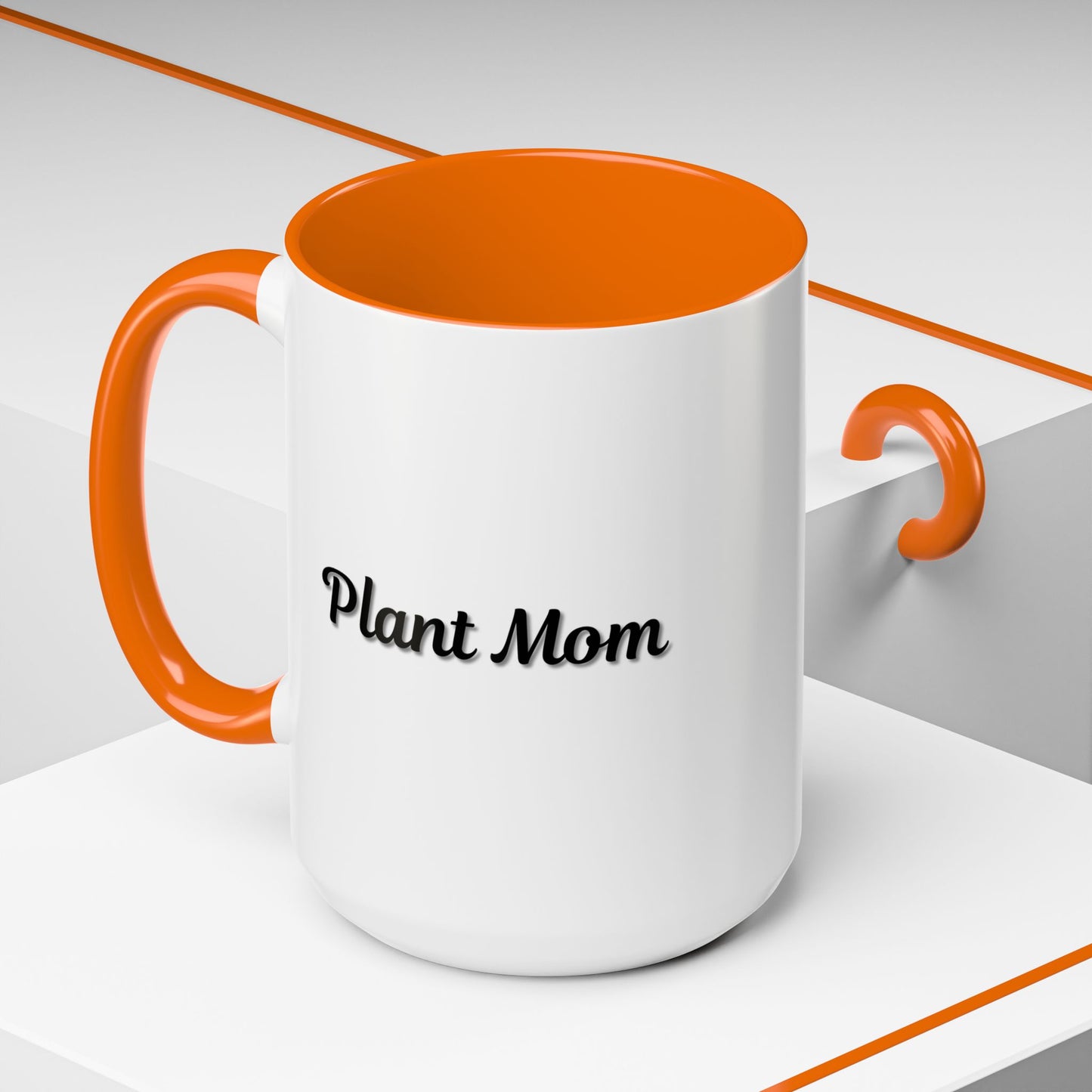 Plant Mom Coffee Mug - 11oz & 15oz Accent Mug for Gardening Enthusiasts
