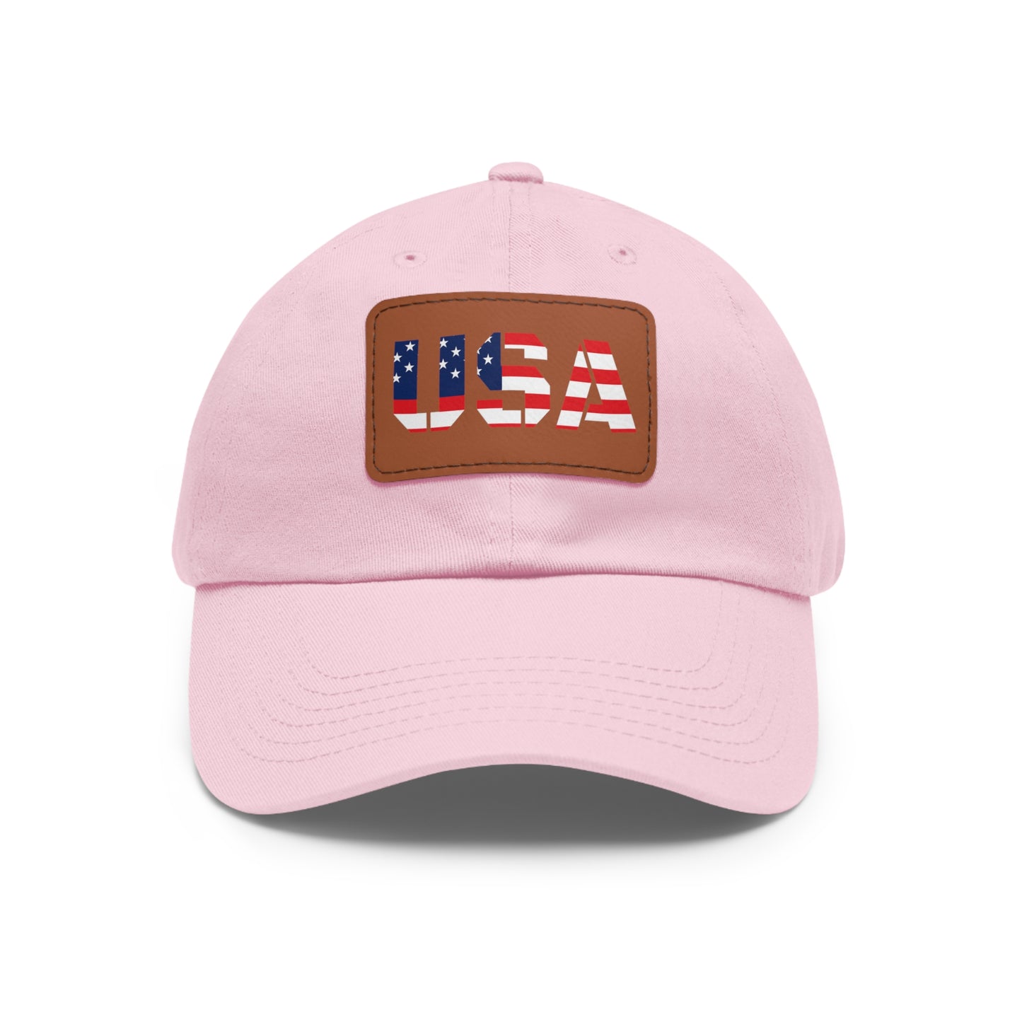 Dad Hat with USA Leather Patch - TRV
