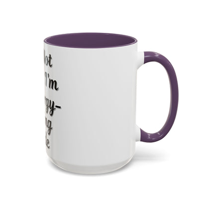 Humorous Coffee Mug - "I'm Not Lazy, I'm in Energy-Saving Mode" - TRV