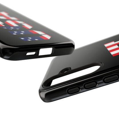 USA Flag Phone Case, Tough Phone Cover, Patriotic Gift, Independence Day Accessory, American Pride Mobile Case - TRV