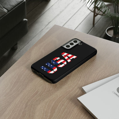 USA Flag Phone Case, Tough Phone Cover, Patriotic Gift, Independence Day Accessory, American Pride Mobile Case - TRV