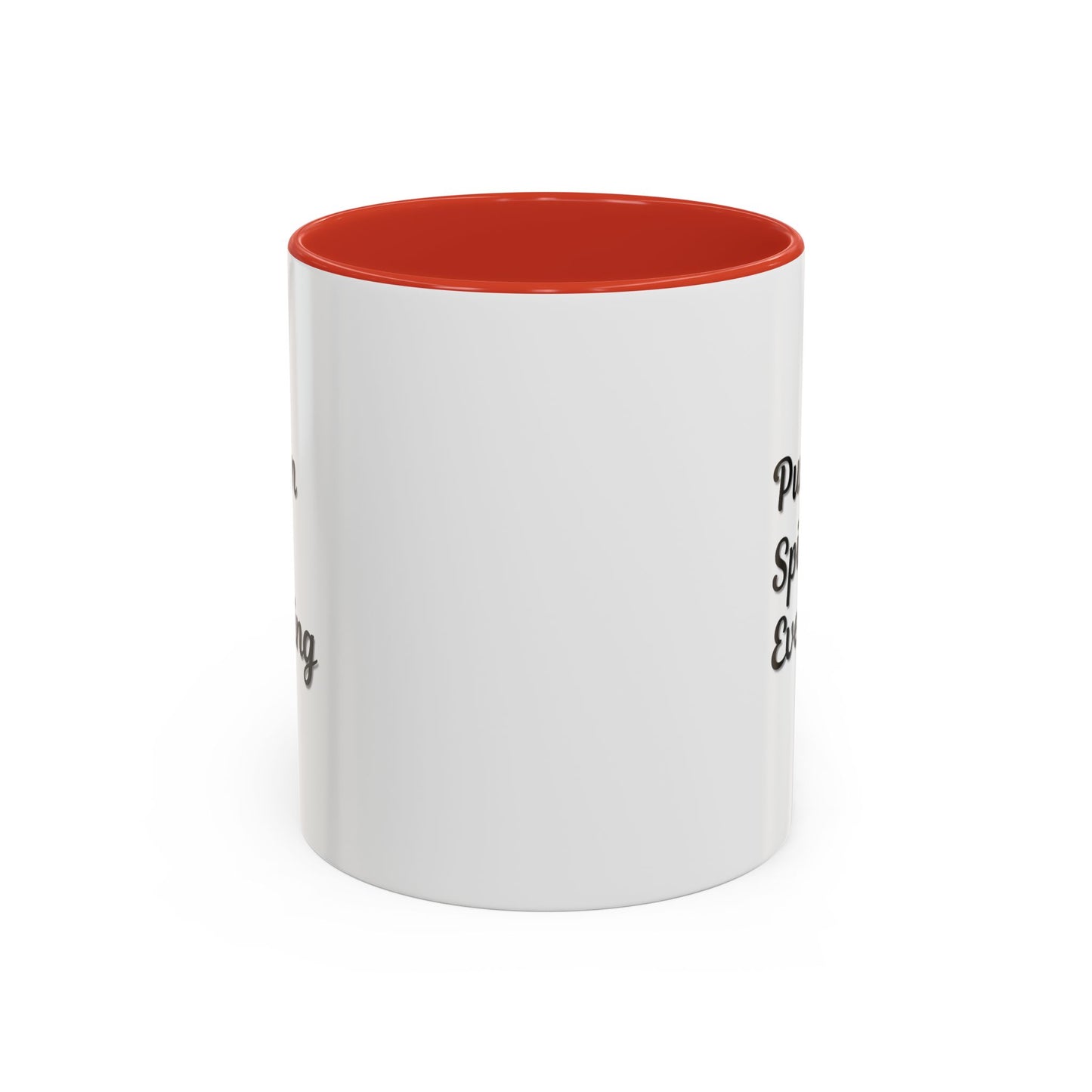 Pumpkin Spice Everything Accent Coffee Mug — Fall Seasonal 11/15oz