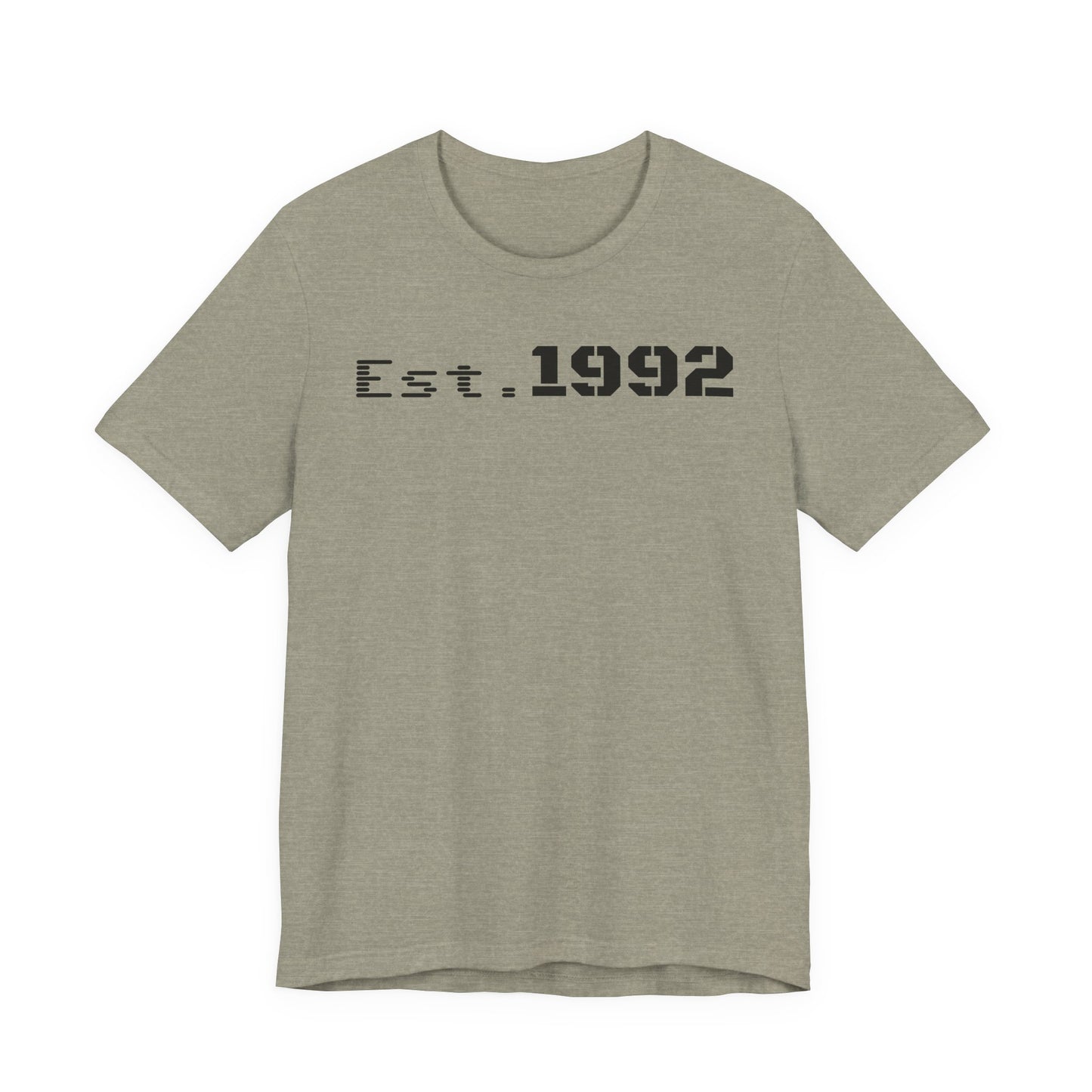 Est. 1992 Unisex Jersey Tee - Retro Birthday Gift, Casual Wear, Cool Vintage T-Shirt, Gift for Him, Gift for Her - TRV