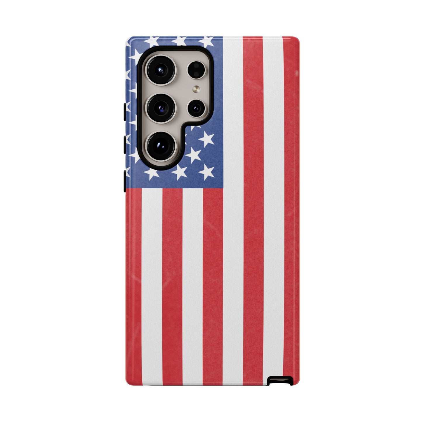 American Flag Phone Case - Patriotic Cell Cover, Tough Cases, USA Pride, Independence Day Gift, Veteran's Day, Phone Protection - TRV