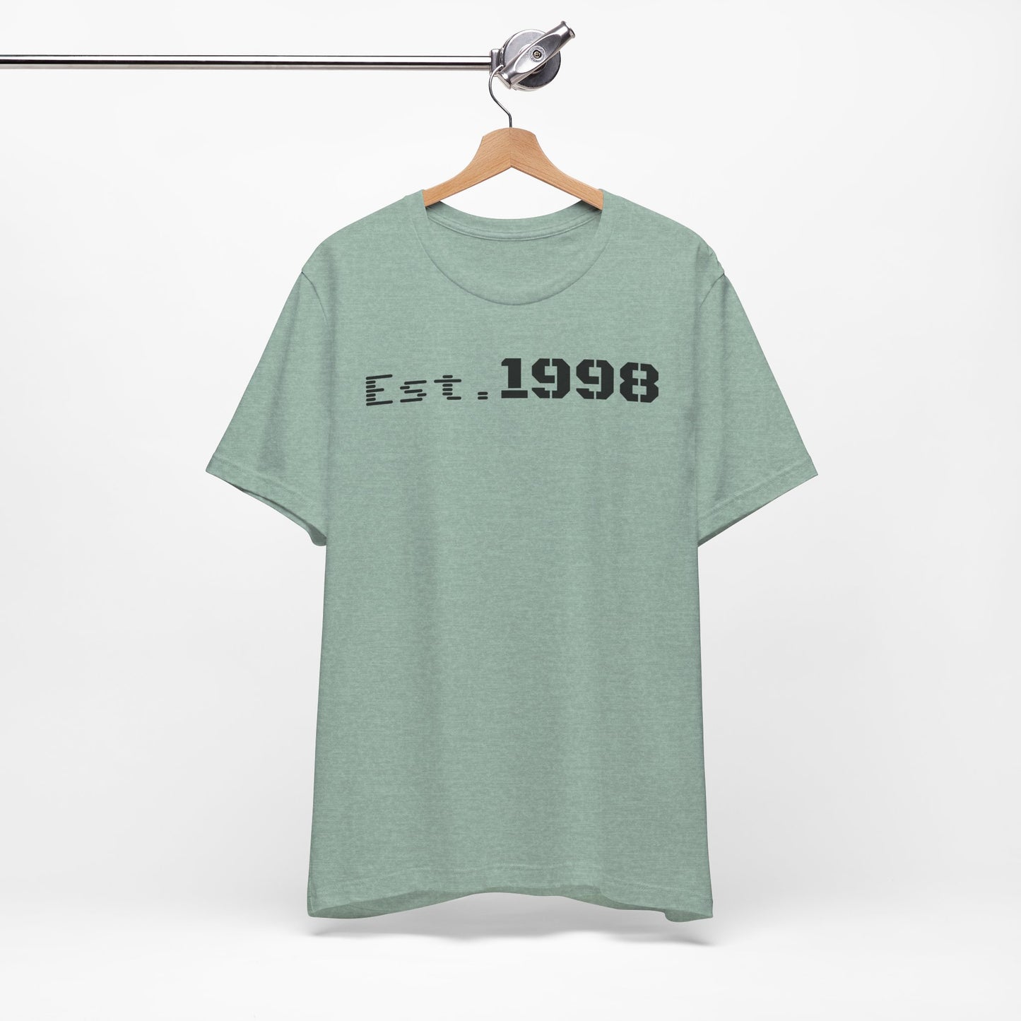 Vintage Est. 1998 Tee - Retro Unisex Shirt for Birthdays, Gifts, Everyday Wear, Casual Style, Nostalgia - TRV