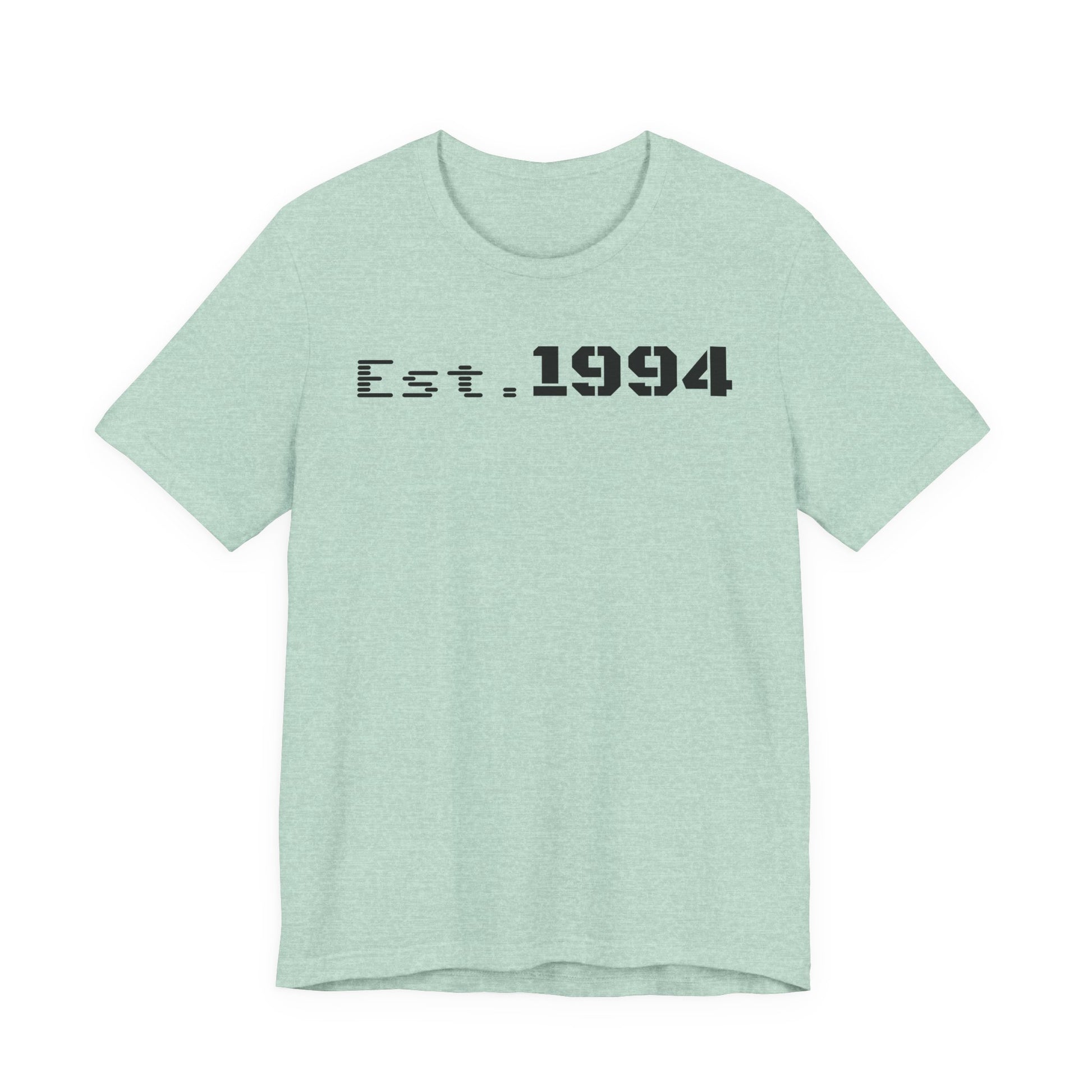 Est. 1994 Unisex Tee, Vintage Birthday Shirt, Nostalgic 90s Apparel, Perfect Gift for 30th Birthday, Casual Daily Wear - TRV