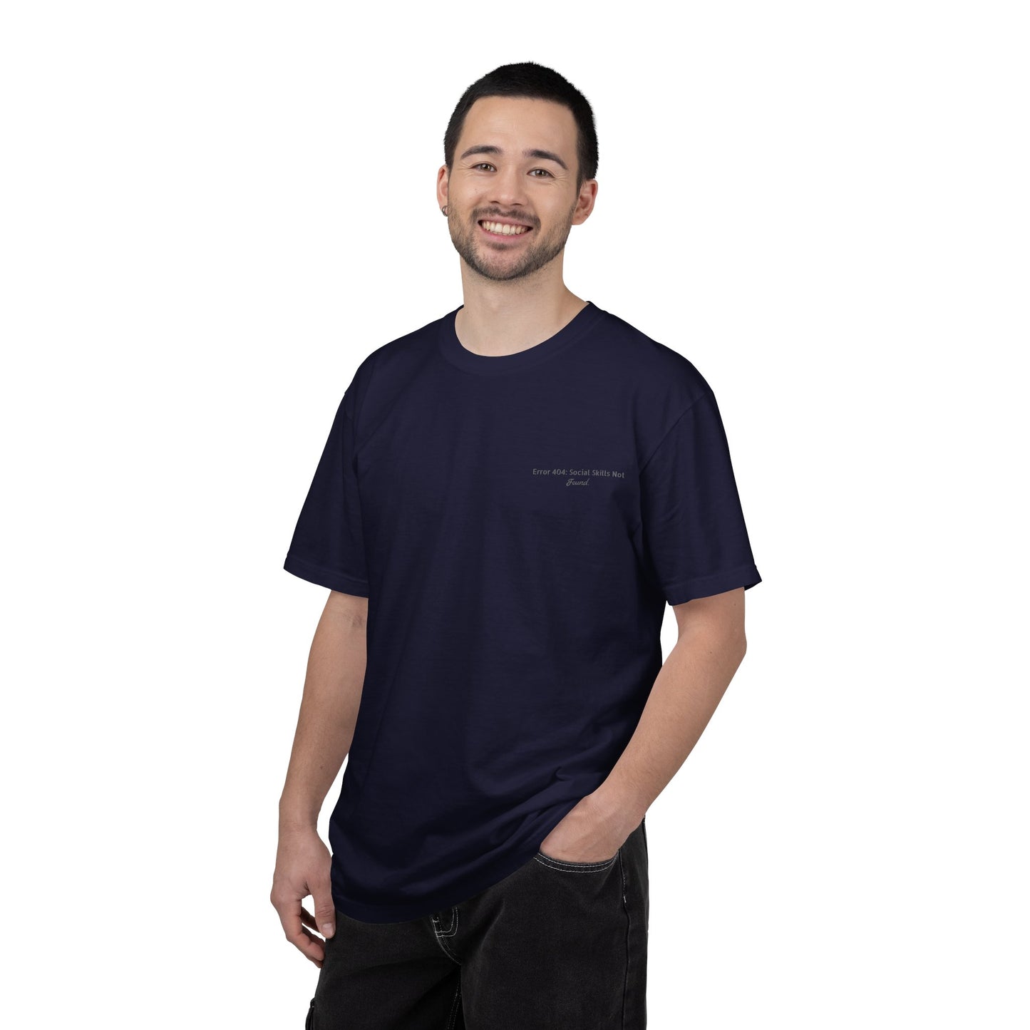 Error 404 Social Skills Not Found T-Shirt | Funny Tech Humor Tee