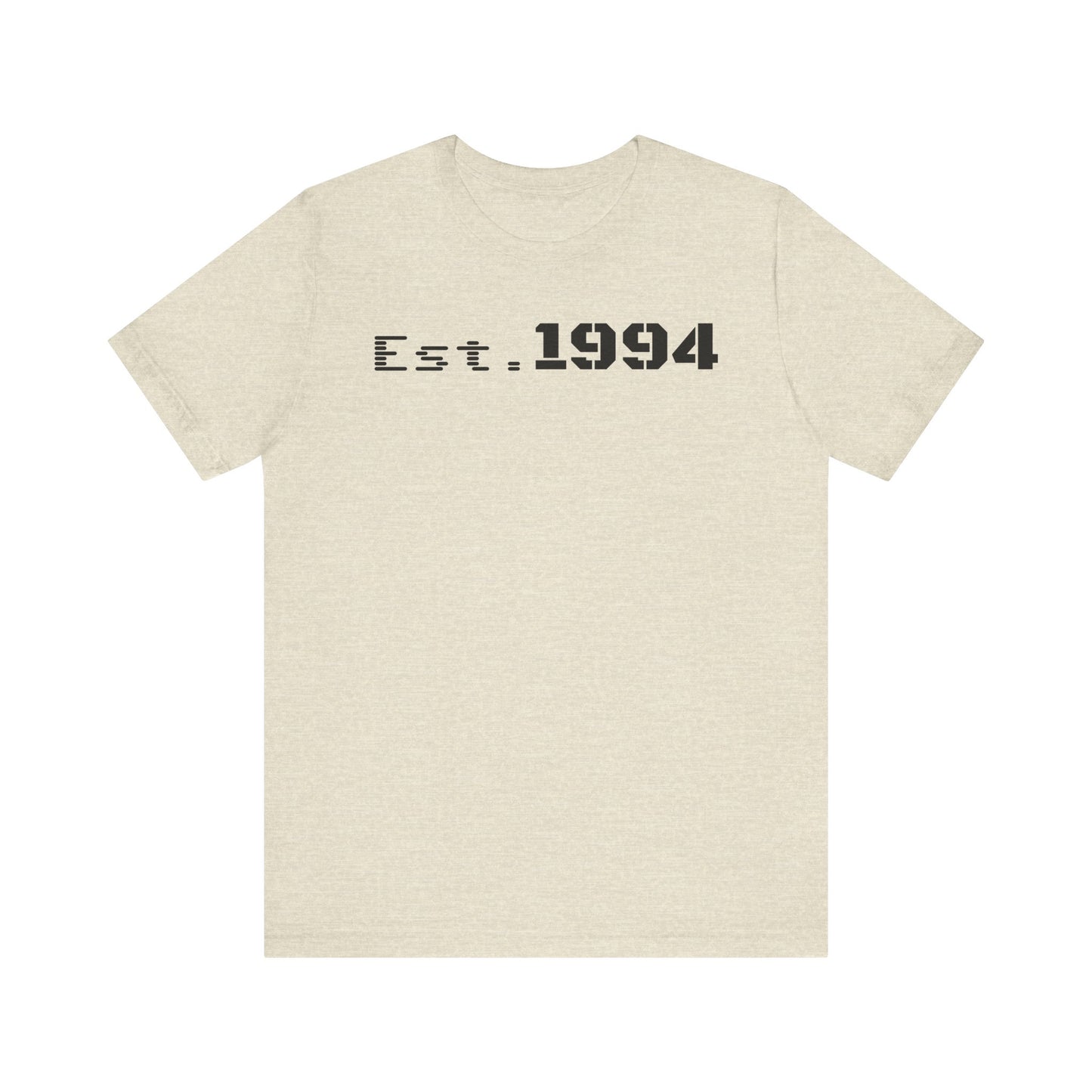 Est. 1994 Unisex Tee, Vintage Birthday Shirt, Nostalgic 90s Apparel, Perfect Gift for 30th Birthday, Casual Daily Wear - TRV