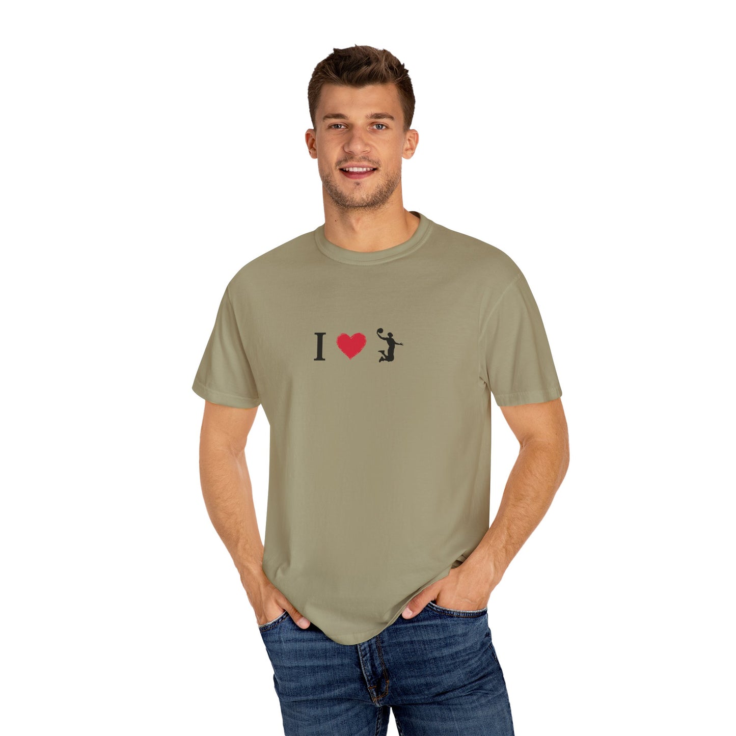 I Love [Activity] Unisex Garment-Dyed T-shirt, Casual Tee, Gift for Him, Gift for Her, Everyday Style, Fun Apparel - TRV