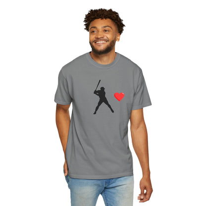 Baseball Love T-Shirt, Unisex Sports Tee, Gift for Baseball Fans, Valentine's Day Shirt, Game Day Apparel, Soft Cotton Top