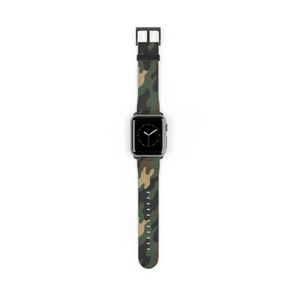 Camouflage Watch Band - Stylish Camo Wrist Strap for Outdoor Lovers, Perfect Gift for Adventurers, Fitness Enthusiasts, Casual Everyday Use - TRV