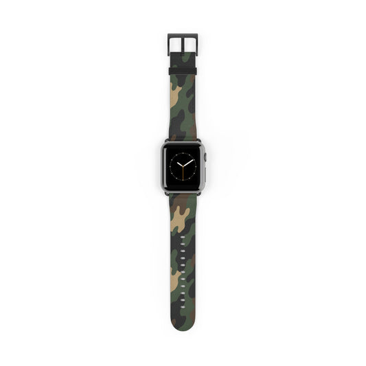 Camouflage Watch Band - Stylish Camo Wrist Strap for Outdoor Lovers, Perfect Gift for Adventurers, Fitness Enthusiasts, Casual Everyday Use - TRV