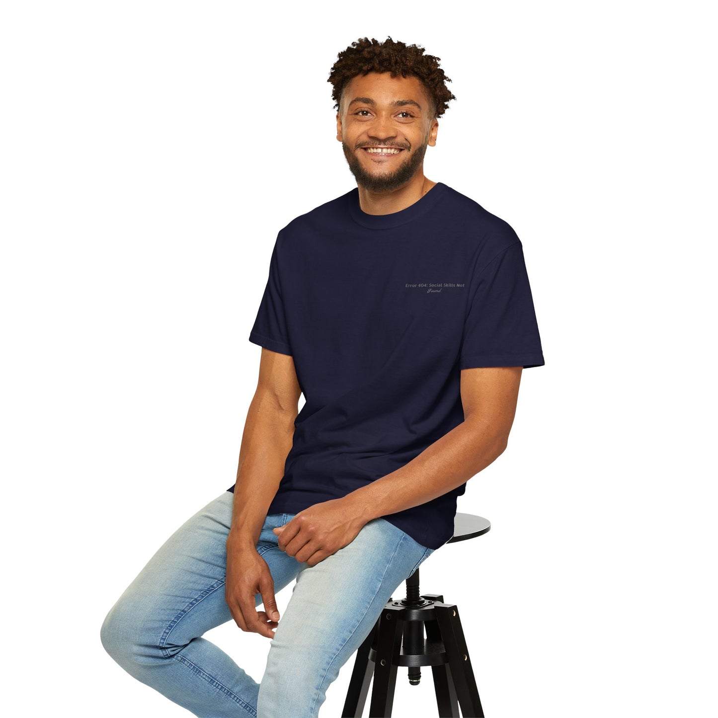 Error 404 Social Skills Not Found T-Shirt | Funny Tech Humor Tee