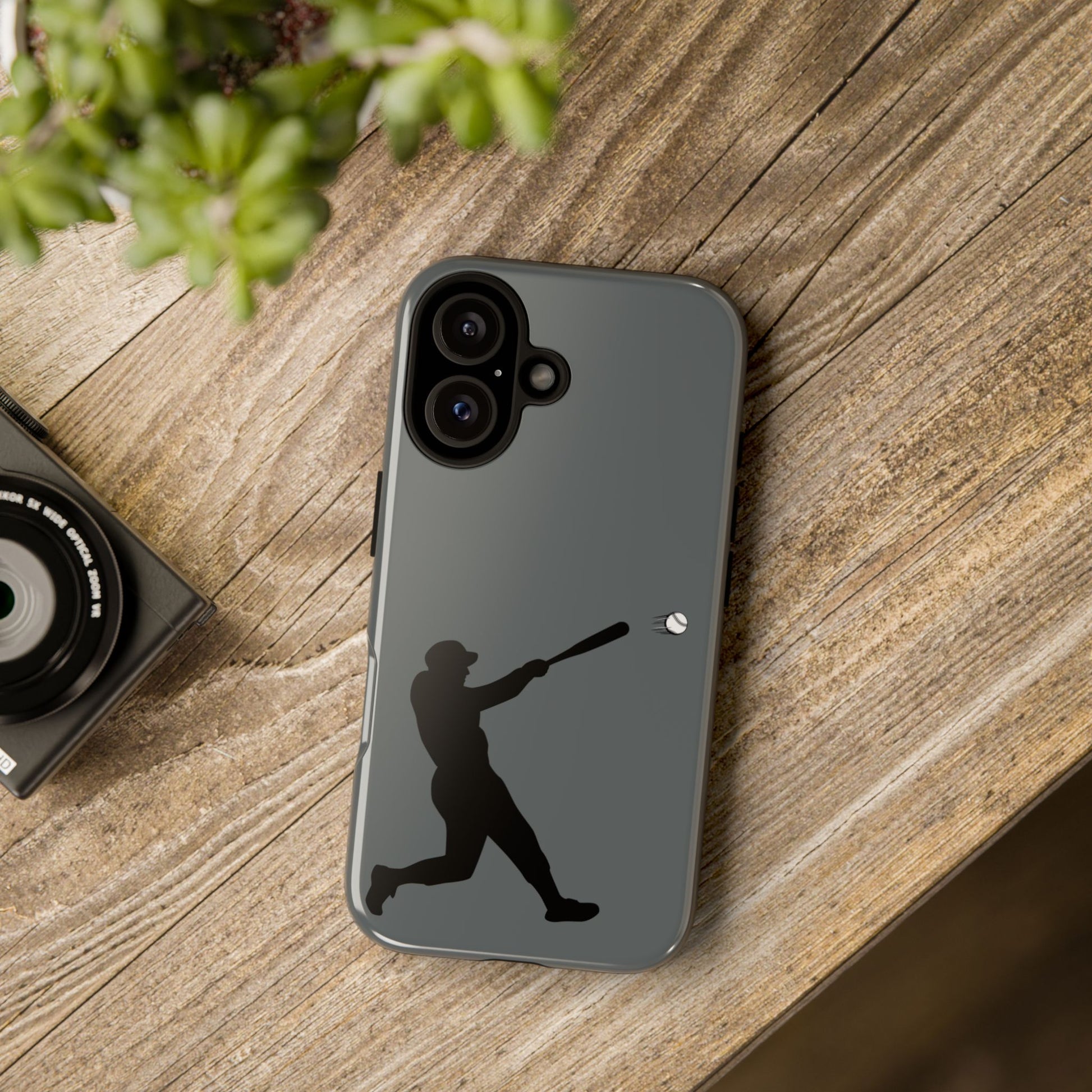 Baseball Phone Case, Tough Cases for Sports Lovers, Gift for Athletes, Durable iPhone Cover, Unique Sporty Accessory - TRV