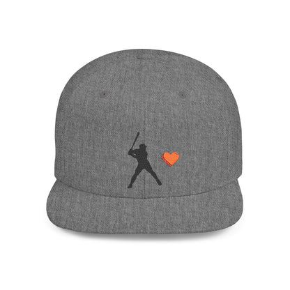 Baseball Love Snapback Hat | Gift for Sports Fans, Casual Wear, Team Spirit, Father's Day, Birthday, Outdoor Activities - TRV