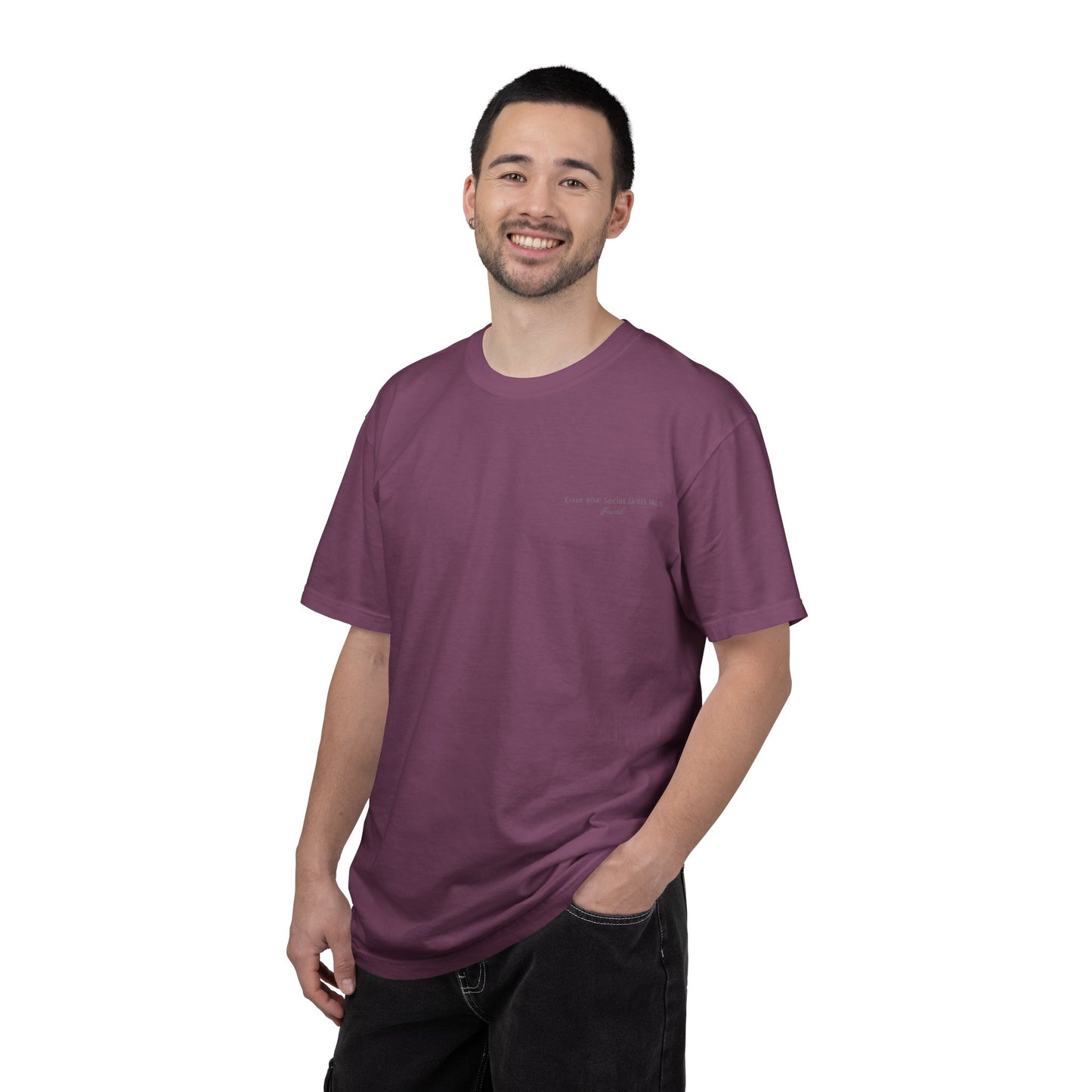 Error 404 Social Skills Not Found T-Shirt | Funny Tech Humor Tee