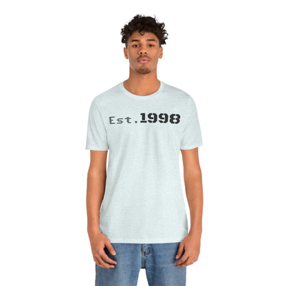 Vintage Est. 1998 Tee - Retro Unisex Shirt for Birthdays, Gifts, Everyday Wear, Casual Style, Nostalgia - TRV