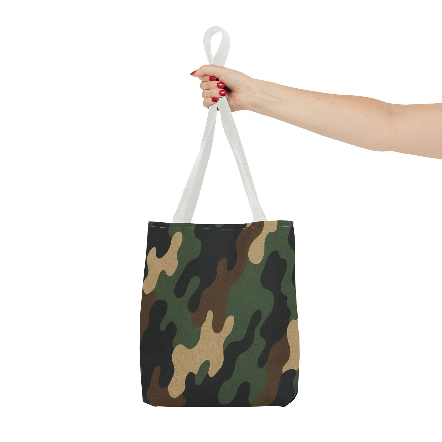Stylish Camouflage Tote Bag, Reusable Shopping Bag, Beach Tote, Casual Carry-All, Gift for Him or Her - TRV