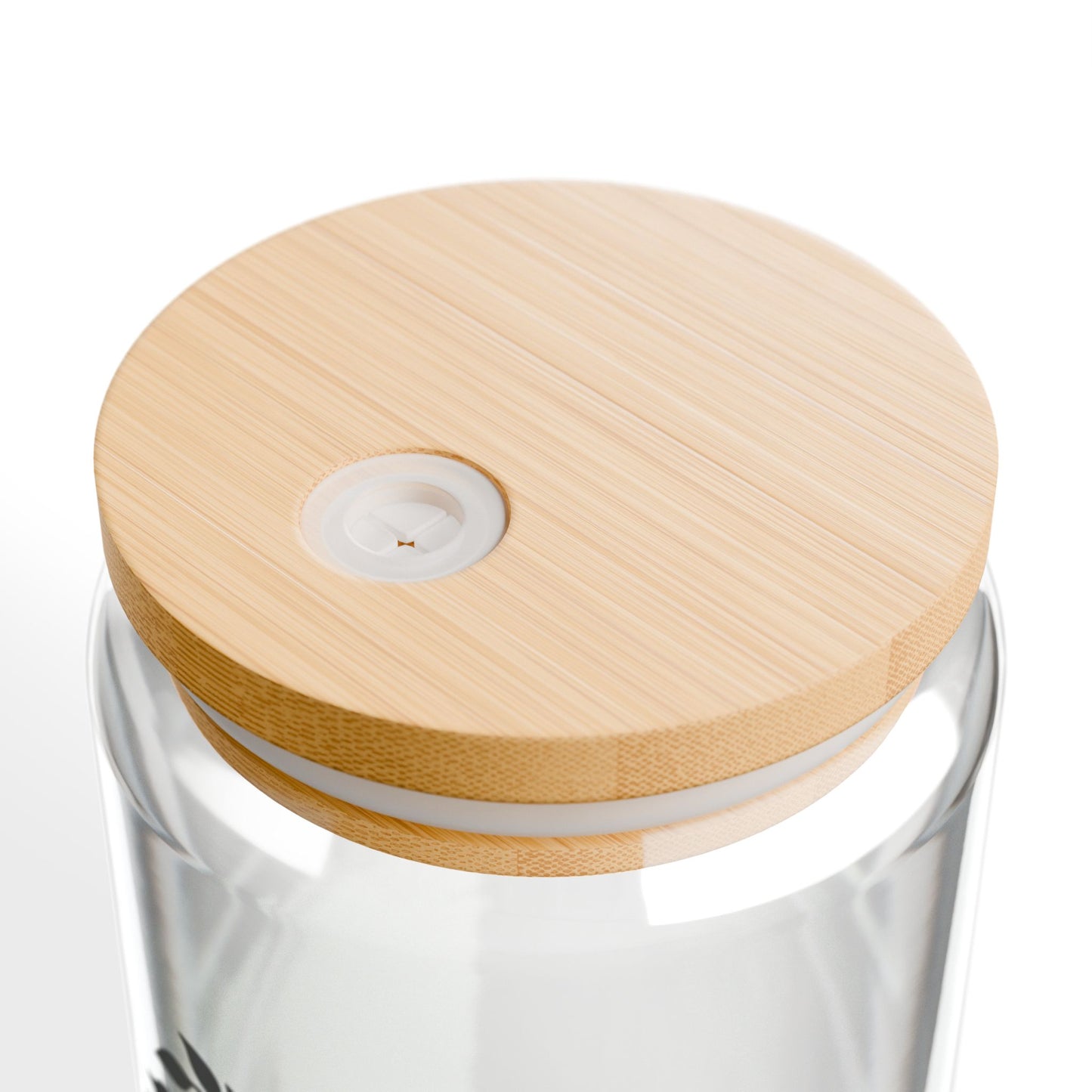 Glass Sipper Cup — Cozy Booklover Design (16oz)