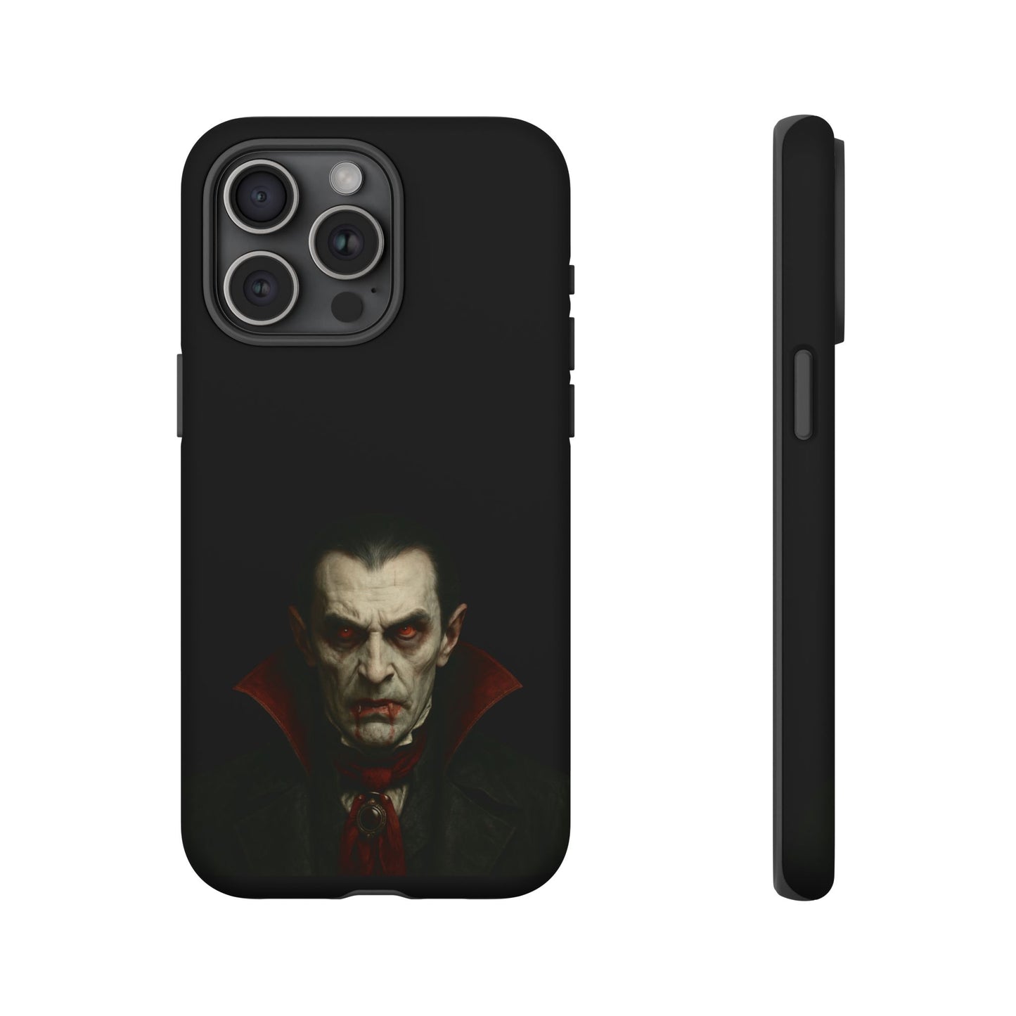 Vampire Phone Case - Tough Cases for Halloween, Gothic Decor, Gifts for Horror Fans, Spooky Accessories, Unique Cellphone Cover - TRV