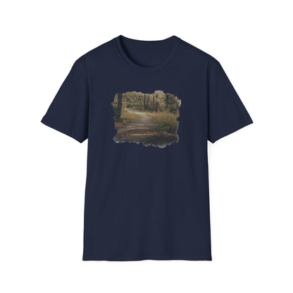 Nature-Inspired Unisex Softstyle T-Shirt, Eco-Friendly Fashion, Outdoor Lover Tee, Gift for Nature Enthusiasts, Casual Everyday Wear