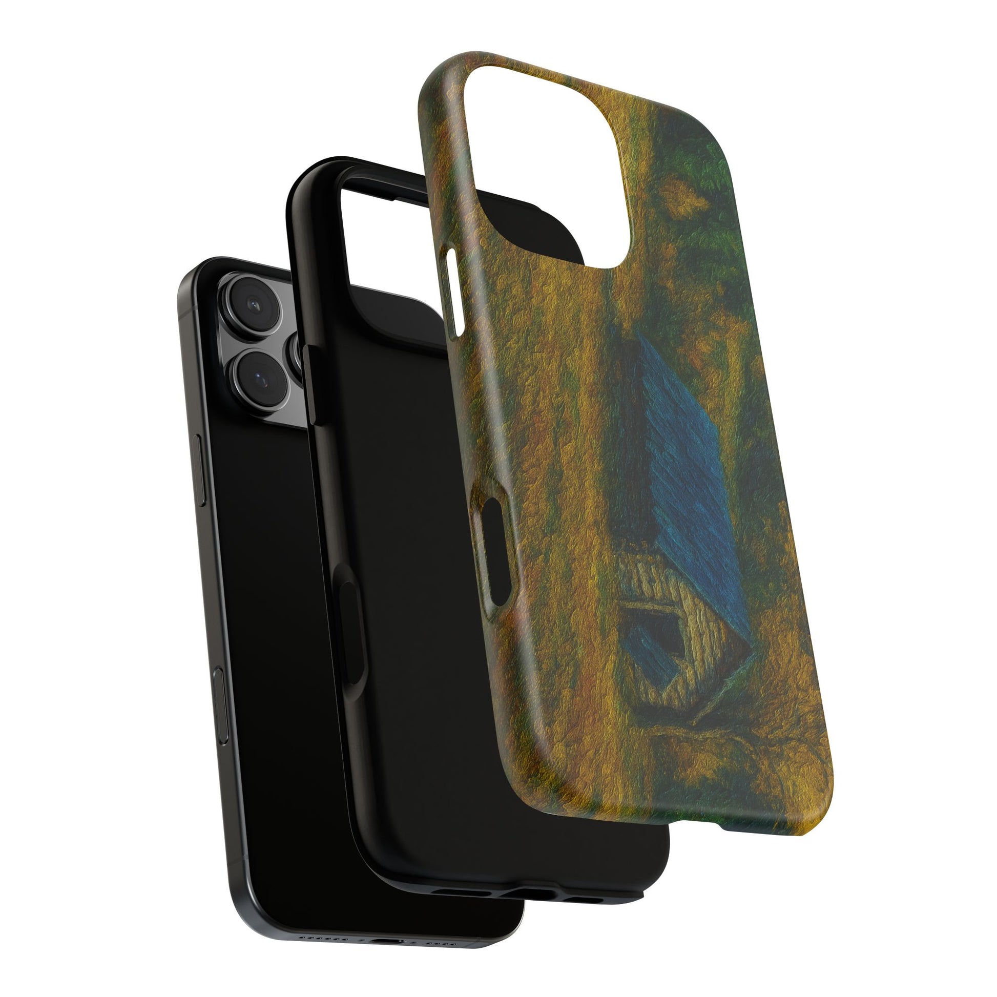 Artistic Phone Case by Tough Cases, Nature-Inspired Phone Protection, Unique Gift for Nature Lovers, Stylish Accessory, Fall Aesthetic - TRV