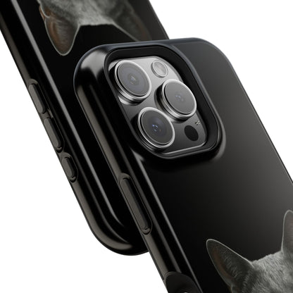 Russian Blue Cat Phone Case — Magnetic Impact-Resistant iPhone Cover