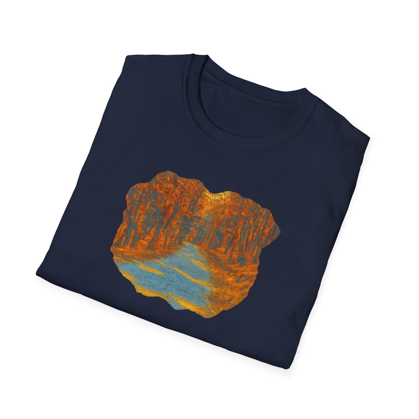 Autumn Pathway Unisex Softstyle T-Shirt, Cozy Fall Shirt, Nature Lover Tee, Scenic Route Top, Gift for Hikers, Casual Wear, Outdoor [...]