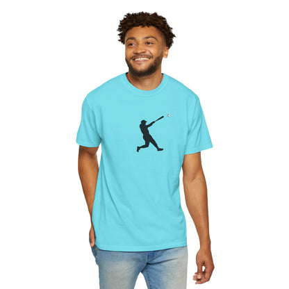 Sporty Garment-Dyed T-Shirt for Baseball Lovers, Casual Tee, Unisex Sports Shirt, Perfect Gift for Athletes, Outdoor Activities - TRV