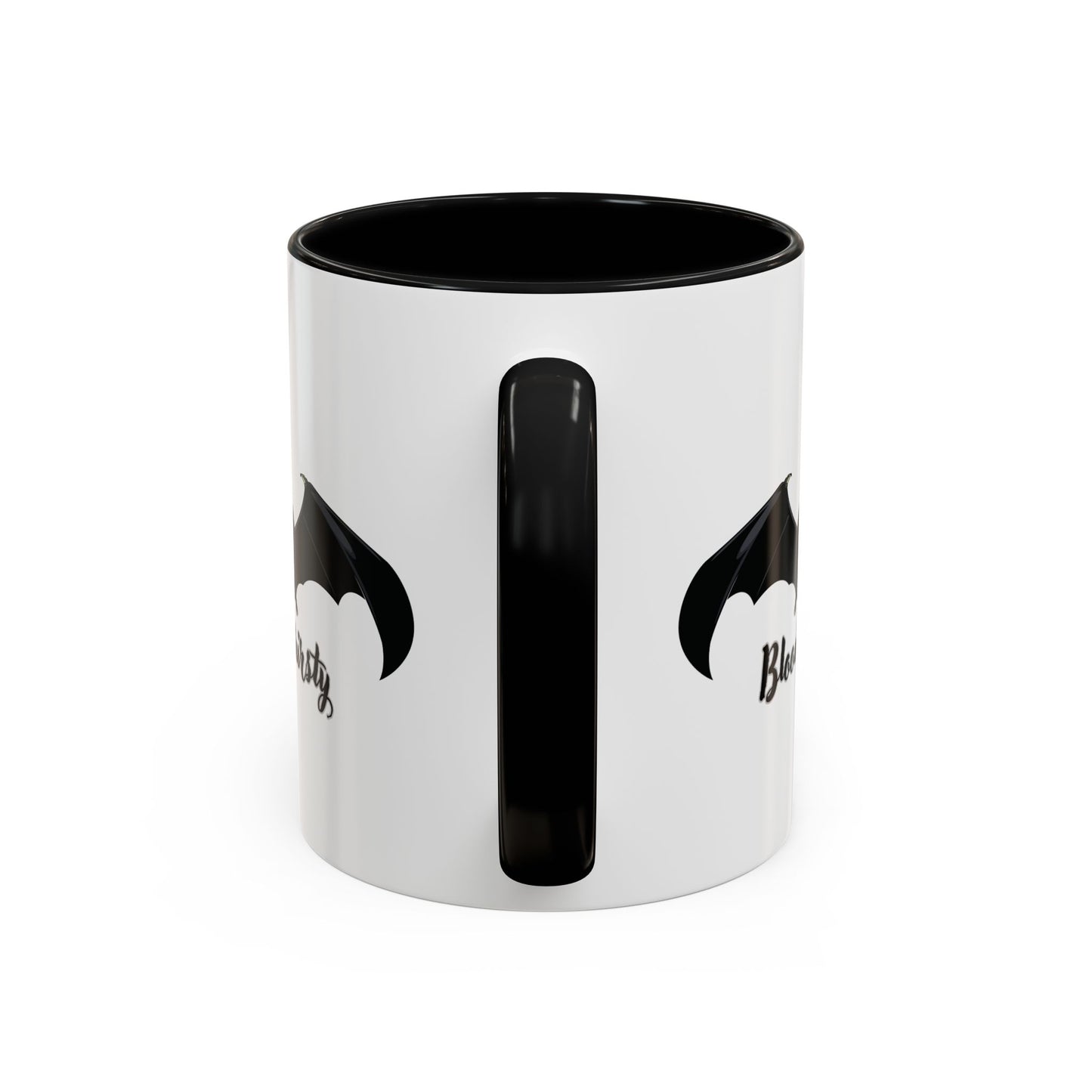 Bloodthirsty Bat Coffee Mug - Unique Halloween and Gothic Accents