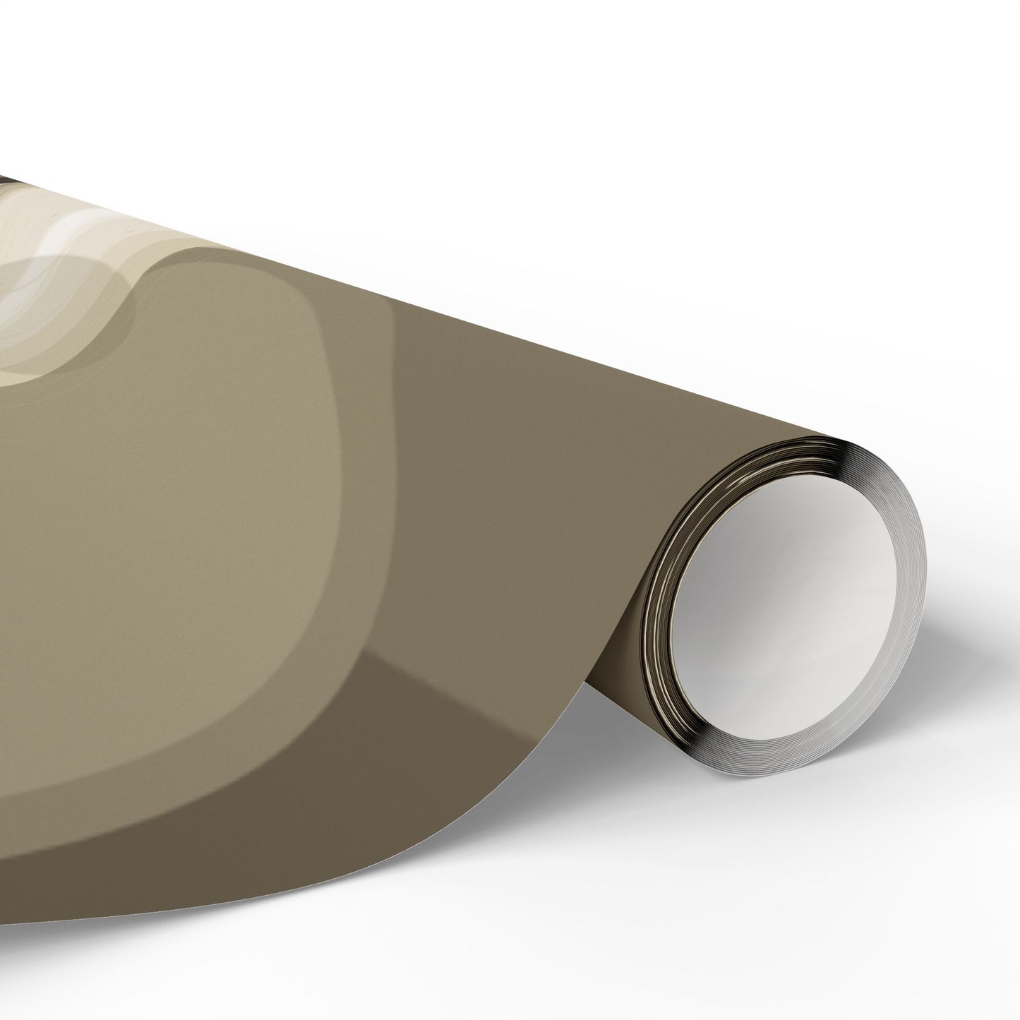 Neutral Abstract Circles Wrapping Paper