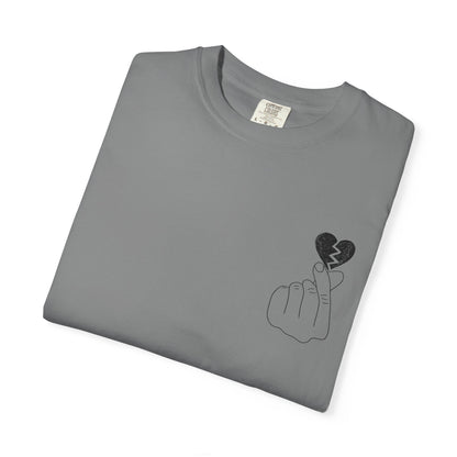 Heartbreak Unisex Garment-Dyed T-Shirt - Trendy Casual Tee for Self-Expression