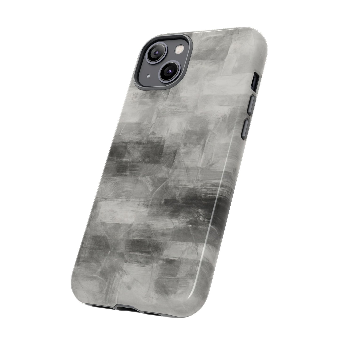 Stylish Phone Case for Tough Protection, Marble Grey Design, Customizable Gift for Her, Unisex Mobile Accessory, Birthday Present, [...] - TRV