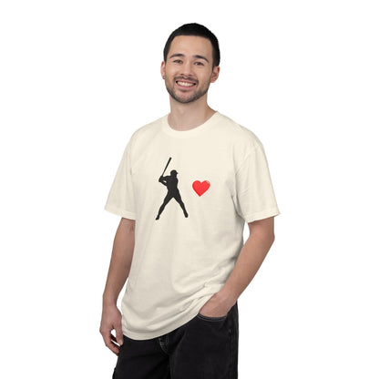 Baseball Love T-Shirt, Unisex Sports Tee, Gift for Baseball Fans, Valentine's Day Shirt, Game Day Apparel, Soft Cotton Top