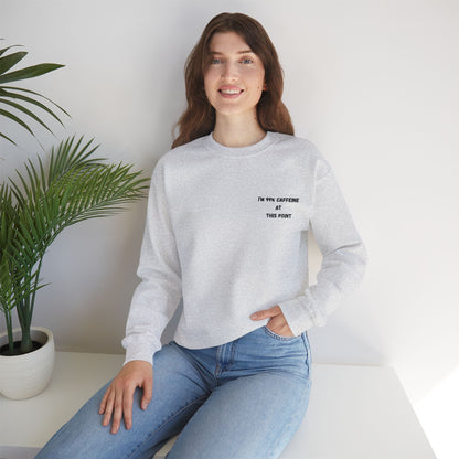 Caffeine Lover's Crewneck Sweatshirt | Unisex Heavy Blend - TRV