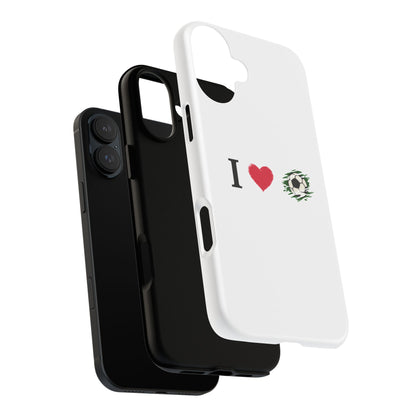 Soccer Phone Case, I Love Soccer, Tough Case Cover, Sporty Phone Accessories, Gift for Soccer Lovers, Unique Soccer Design - TRV