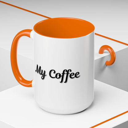 Personalized Coffee Mug, Custom Accent Cups for Coffee Lovers - 11oz & 15oz, Gift for Him or Her, Ceramic Tea Cup with Name, Kitchen