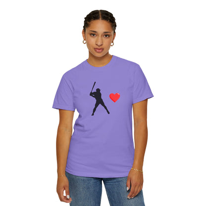 Baseball Love T-Shirt, Unisex Sports Tee, Gift for Baseball Fans, Valentine's Day Shirt, Game Day Apparel, Soft Cotton Top