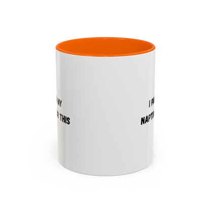 Humorous Coffee Mug | I Paused My Naptime For This | Perfect Gift for Busy Moms, Teachers, or Coffee Lovers
