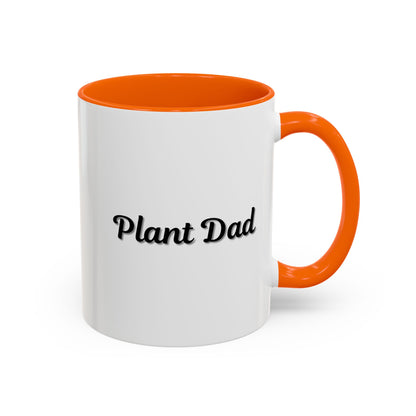 Plant Dad Accent Coffee Mug - Perfect Gift for Gardening Enthusiasts